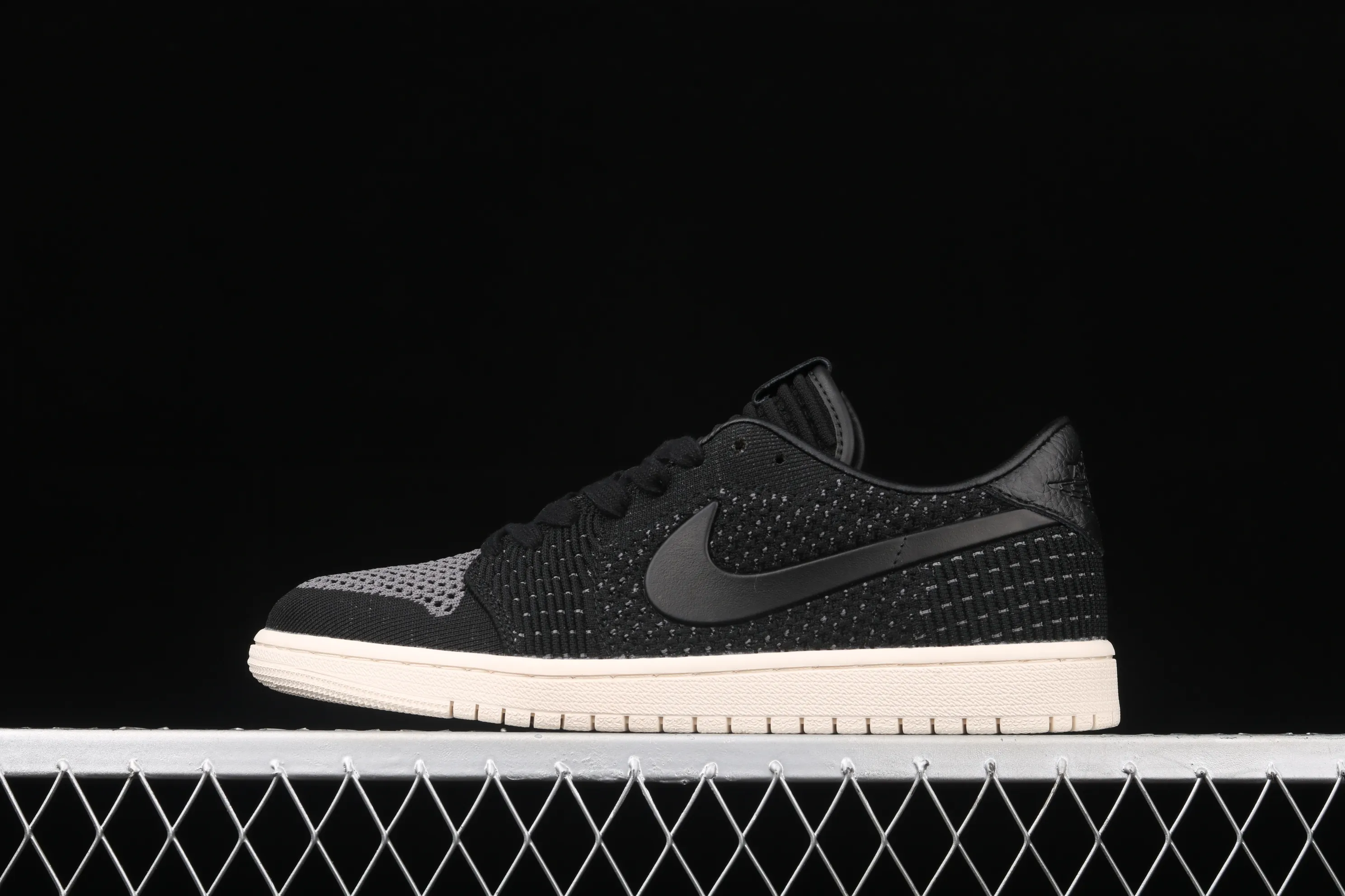All categories Air Jordan Jordan series basketball shoes Air Jordan 1 Low Air Jordan 1 Low AJ1 Joe 1 knitted black low-top basketball shoes AH4506-010
